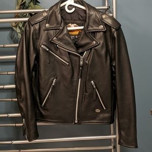 Harley Davidson Women's Small Leather Coat